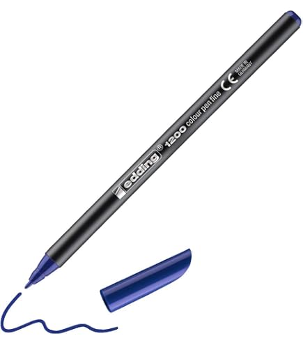 Artline 47919 - Marqueur Calligraphie Pointe Fibre 3mm - Encre à Eau Sans Xylène - Noir