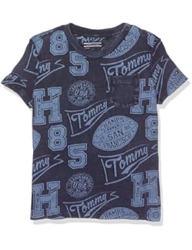 Tommy Hilfiger Jungen T-Shirt All-over Cn Tee S/S
