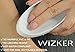 WIZKER Brush: Eliminates Razor Bumps and Ingrown Hairs, FirmFlex Exfoliating Bristles, Sealed Box