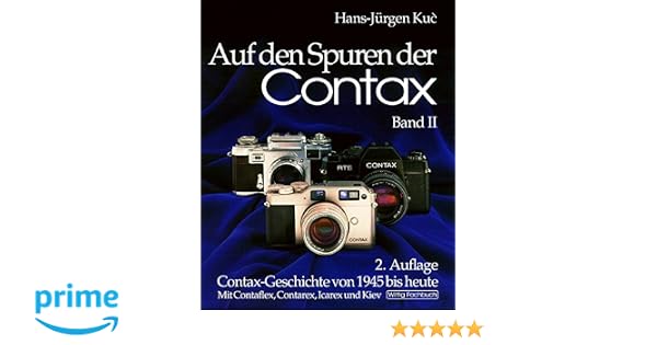 Auf Den Spuren Der Contax Band 2 Zweite Auflage Contax - 