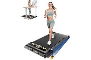‎ANYLIFE Anylife Laufband mit 10% Steigung， 1-6 km/h Laufband für Zuhause，Under Desk Treadmill，2.5HP Walking Pad für Zuhause & Büro,Doppelter Stoßdämpfung Bis 150kg