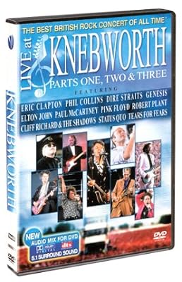 Eagle Vision Live at Knebworth : Part One, Two & Three