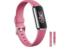 honecumi Compatible con Fitbit Luxe Mujeres Hombres Correa, Fitbit Luxe Suaves Silicona Pulsera Ajustable Deportiva Pulsera Accesorios Vistoso Pulsera- Grande, Pequeño