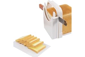 KAIAIWLUO Affettatrice per Pane,Tagliapasta Regolabile Macchina per Panini Manuale Taglierina per Pagnotta Affettatrice per Toast Pieghevole per Pane Fatto in Casa