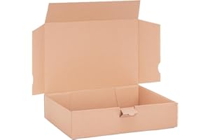 verpacking DHL Kleinpaket Braun 350 x 250 x 80 mm [Größe und Stückzahl wählbar] 1-wellige Versandkartons [Warenpost wird zu DHL Kleinpaket] portooptimierte Versandgröße für kleine Waren 25 Stück