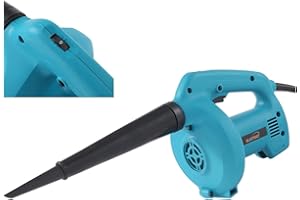 KATSU TOOLS KATSU Electric Air Leaf Dust Blower, 900W Duster Dryer Inflator with Variable Speed for Computers Construction Home Office Garden Lawn Care, Car Corner Clearing 100761