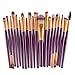 BESTIM INCUK 20-Piece Makeup Brushes Makeup Brush Set Cosmetics Foundation Blending Blush Eyeliner Concealer Face Powder Brush