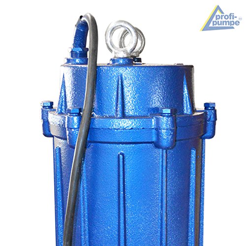 TAUCHPUMPE BAU-STAR 7500 als SCHMUTZWASSERPUMPE. Die Tauchpumpe Schmutzwasser – Pumpe ist ideal als Abwasserpumpe, Fäkalienpumpe, Drainagepumpe u. Baupumpe einzusetzen. Bewährtes VORTEX-Prinzip, Robust und Zuverlässig! - 4