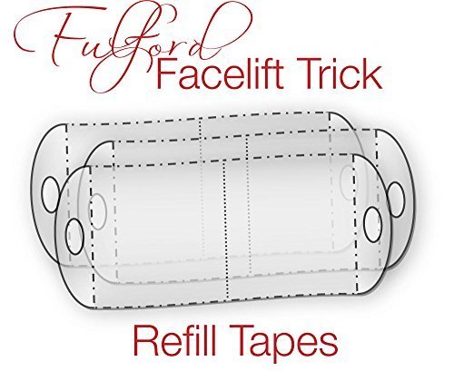 NEW INSTANT FACELIFT, FACE TAPES, NECKLIFT & EYE LIFT REFILL STRIPS ANTI AGEING STRIPS - 40 double/20 single. Lifts and Tightens Sagging Skin in seconds