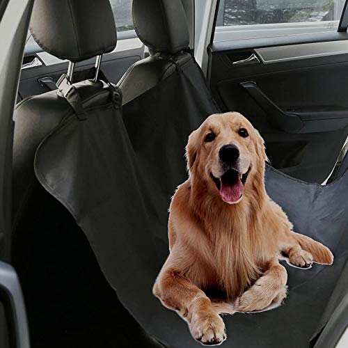 Funda Coche Perro Impermeable Cubierta de Asiento de Coche para Mascotas Antideslizante 134x134cm