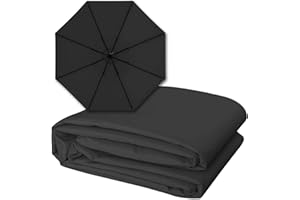 XIAODOU Reemplace El Nuevo Cubierta para Sombrilla De Toldo De Repuesto De Paraguas De Patio, 4 Especificaciones (2.7M/6 Varillas, 3M/6 Varillas, 2.7M/8 Varillas, 3M/8 Varillas), Tela De Recambio De Paraguas