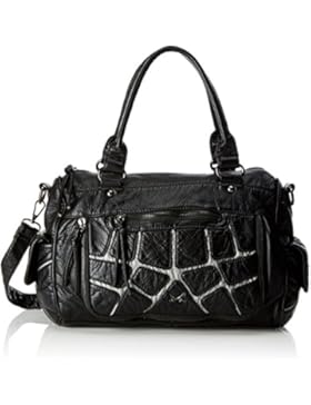 Sansibar Damen Zip Bag Henkeltasche, 16x24x33 cm