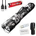 Produktbild Klarus XT11GT Taktische Taschenlampe 2000 Lumen / 316 Meter CREE XPH35 HD E4 LED USB Wiederaufladbare Taschenlampen mit wiederaufladbare Akku/Batterie und BanTac USB Licht