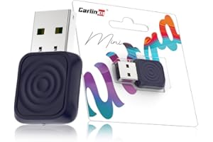 Carlinkit Mini adattatore wireless Ultra CarPlay per iPhone, adattatore wireless Android per auto, converte cablato in wireless CarPlay e Android Auto, configurazione plug-and-play, compatibile con