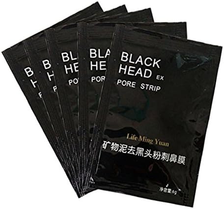 WINWINTOM 5Pcs Mineral Mud Nose Blackhead Pore Cleaning Removal Nose Mask