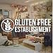 Produktbild Mrlwy Gluten-Zeichen - Geschäft Vinyl-Aufkleber Für Nahrungdessert-Bäckerei-Schaufensterglas-Aufkleber Wasserdicht 57X15Cm