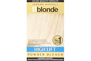 Jerome Russell B-Blonde High Lift Powder Bleach Sachets For Use With Cream Peroxide 4