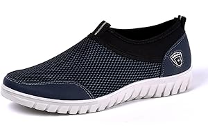 Asifn Bootsschuhe Herren Lässiger Bequemer Slip-On Sneaker Herren Für Leichte Wanderschuhe Flache Bootsschuhe modischer Outdoor-Sneaker