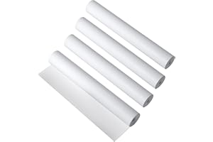 JADENS 4 Rolls Quick-dry Thermal Paper for A40 Portable Printer, Multipurpose Thermal Paper for Contract, Receipt, Picture, Homework, Support US Letter Size 8.5×11