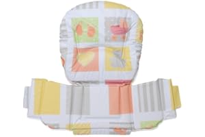 Foppapedretti Cuscino Imbottito Ricambio Originale per Seggiolone IlSediolone, per bambini, in Morbida Spugna Rivestita in PVC, Igienico Lavabile e Anatomico, Seduta Confortevole, Petit