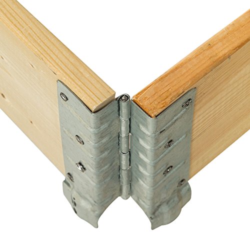 TecTake Hochbeet Rahmen faltbar 120 x 80 x 19 cm - 4