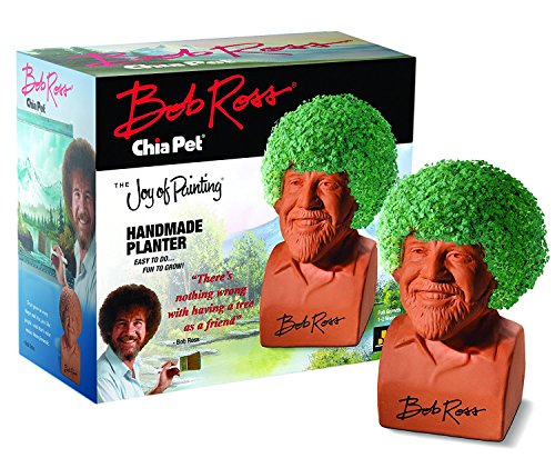 Chia Pet Planter - Bob Ross