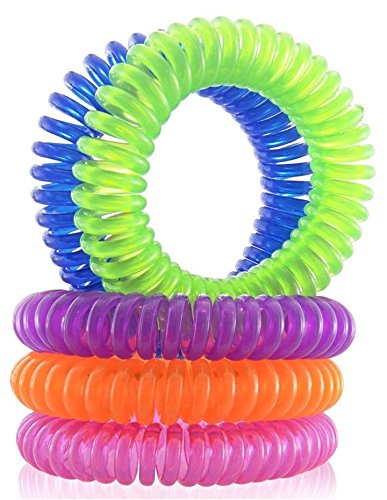 Preisvergleich Produktbild Anti Moskito Mückenschutz Armband - Insektenschutz Armbänder - Für Erwachsene, Jugendliche und Kinder - 10 Stück – Natürlich, 100% Sicher, DEET frei und Wasserfest Schützen sie ihre Familie vor Insekten