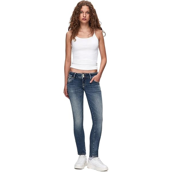 LTB Jeans Dames Jeans, Veida Wash 55576, 28W / 30L