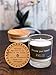 Produktbild Light Up Your Life Sentiment Duft Kerze aus natürlichem Wachs Deckel Man Of The House Geschenk Black Pomegranate