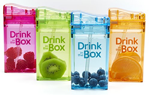 Drink in the Box 1908BLPM Trinkbox 240 ml, blau - 7