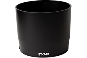 PANLOUTING Rechange Pare-Soleil pour Appareils Photo ET-74B | Pare-Soleil 67mm pour Objectifs Appareil Photo, Compatible avec Canon RF 100-400 mm f/5.6-8 is USM et Canon EF 70-300 mm f/4-5.6 is USM