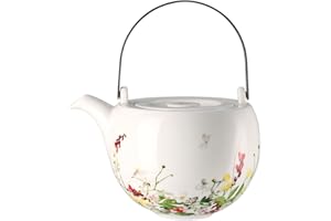 Rosenthal Brillance Fleurs Sauvages Tetera, Porcelana De Hueso, Multicolor, 19x17x15 cm
