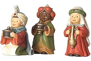 SUFE OLIVER Reyes adorando Naïf 10 cm. Marmolina