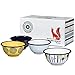 Produktbild Folklore Emaille-Schalen, mehrfarbig, 4 Stück