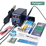 Anwendung. Wenhu Lötstation Digitalanzeige Heißluft-Heißluftpistolen-Schweißstation BGA Rework Station Lötkolbenstation,P3