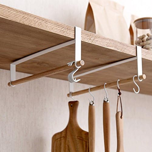 GUANGMING77 Home Furnishing Supplies Cabinet Rack Hook Nail Free Seamless Kitchen Cabinet Home Furnishing