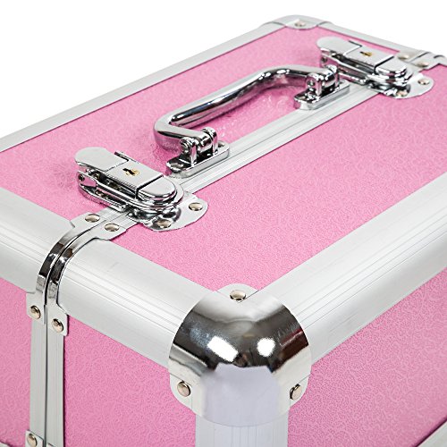 TecTake® Kosmetikkoffer Beauty Case Schminkkoffer pink - 5