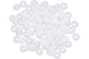 Milisten 50 Set Doll Joints DIY Plastic Doll Joints Craft Doll Skeleton Joints Toy Accessories for Teddy Bear Toy Making Supplies 15MM