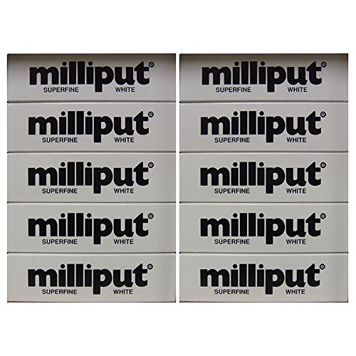 Milliput Epoxy Putty - Superfine White 113.4g Kit - 10pk by Milliput ( MB Fibreglass )