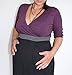 Maternity Tricolour Dress , Office Lonsleeve dress No See Through Fabric (L)