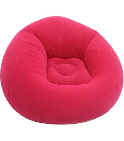 Fauteuil Gonflable Avenli - Pouf Lounge Intérieur Extérieur Jardin Terrasse Balcon