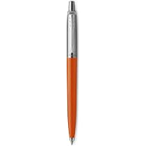 Parker Jotter Originals Kugelschreiber – Orange, Blaue Tinte, Feine Spitze