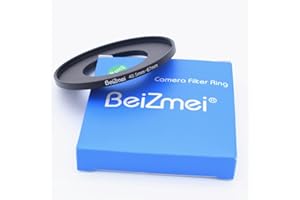 BEIZMEI Anillo de filtros de cámara de 40,5 a 67 mm para filtros compatible con todas las marcas de Ø40,5 mm a 67 mm UV ND CPL Filtro de cámara. Hecho de mecanizado CNC (40,5 a 67 mm)