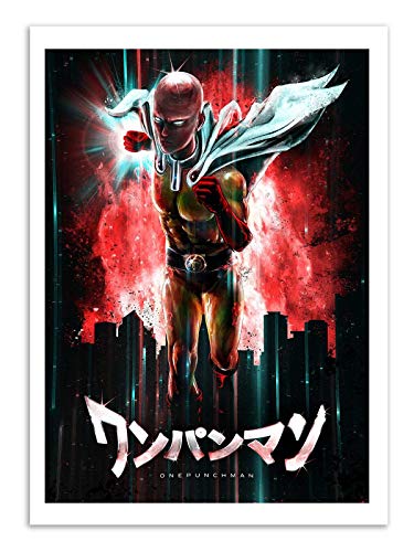 Wall Editions Art-Poster - One punch Man - Barrett Biggers