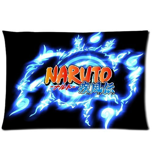 Sofa Pillowcase Naruto Custom Rectangle Pillowcase Covers Standard Size 20*30 inches One Side Japanese Cartoon Anime Naruto