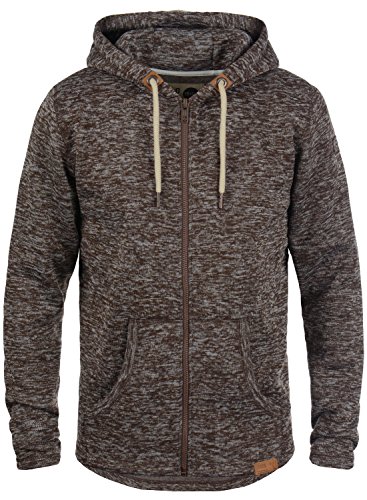 SOLID Leki Fleecejacke, Gre:L;Farbe:Coffee Bean Melange (8973)