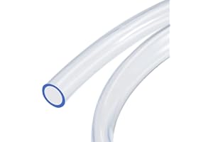 M METERXITY Klar Vinyl Schläuche - PVC Rohr Schlauch Anwendung für Wasser Übertragung (16mm ID 19mm AD 3Ft)
