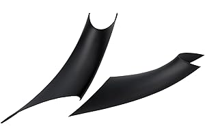 Asical 2PCS Türgriff Innen Schale Türgriffabdeckungen für die Fahrerseite und die Beifahrertür Schwarz Ersatz für 3er 4er F30/F31/F34/F80 320i,328i,330i,335i & F32/F33/F36 428i,435i