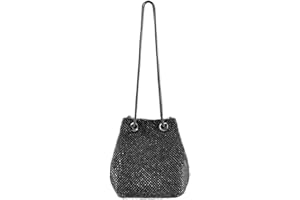 MODELISA - Bolso De Fiesta Bandolera Clutch Brillo Noche Para Mujer