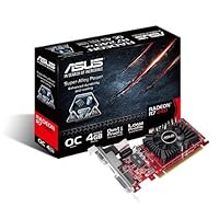 Asus R7240-OC-4GD3-L AMD Gaming Grafikkarte (PCIe 3.0 x16, 4GB DDR3 Speicher, HDMI, DVI)